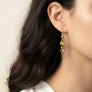 گوشواره آویز ونکلیف تراش - Image 2
