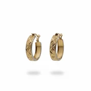 گوشواره حلقه‌ای تراش
