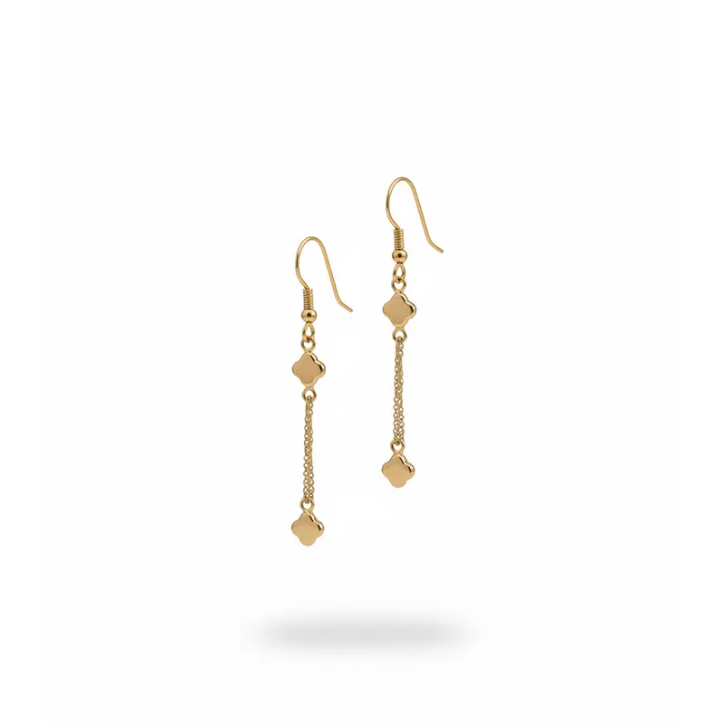 50 1 گوشواره آویز ونکلیف و زنجیر - Image 1