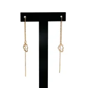 گوشواره بخیه طرح ابر - Image 4