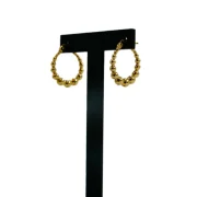 گوشواره کلیپسی حلقه توپی - Image 3
