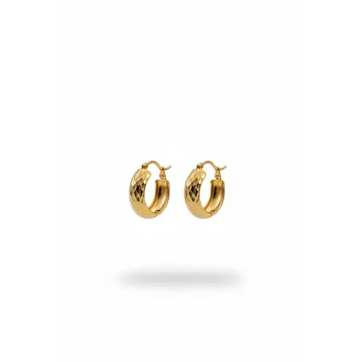 گوشواره حلقه‌ای تراش