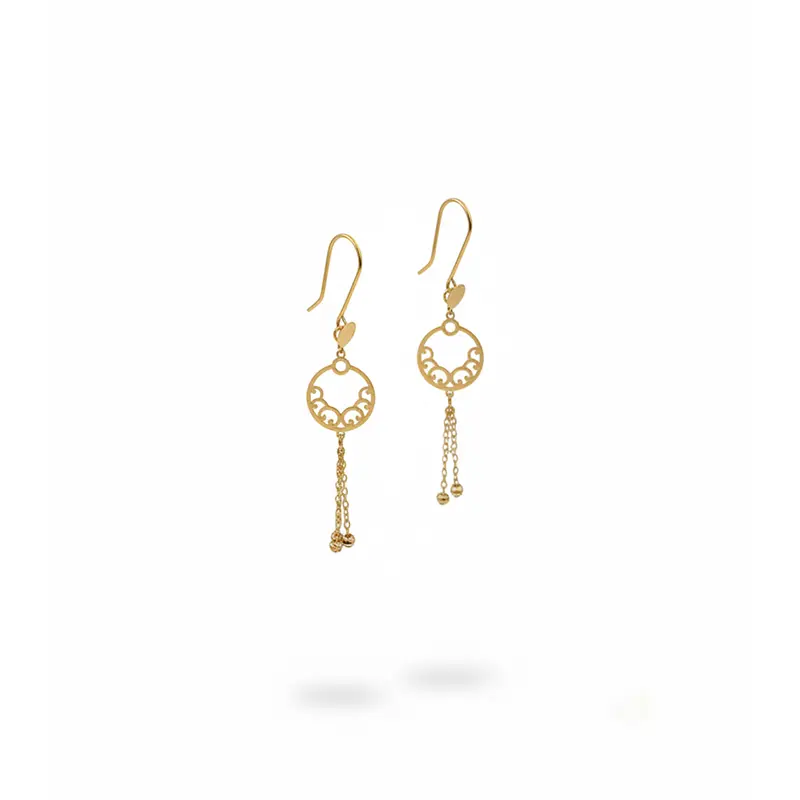 98 گوشواره آویز حلقه بهشت - Image 1