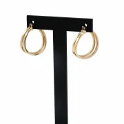 گوشواره کلیپسی دو دایره - Image 5