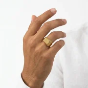 انگشتر مستطیل قاب تراش - Image 4