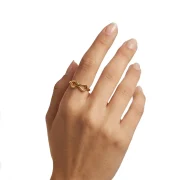 انگشتر طرح بینهایت - Image 3