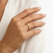 انگشتر طرح تسمه - Image 3