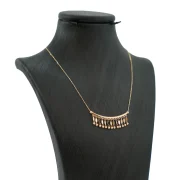 گردنبند آبشاری نیم هلال - Image 3